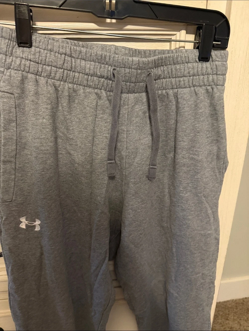 Under Armour Kids Gray Drawstring Joggers